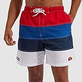 Portofino (SHE08551) Ellesse Portofino Bañador, Hombre, Red, S