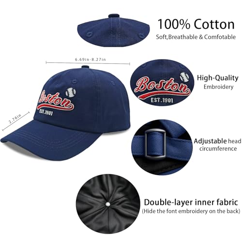 Image of Cap Hat Classic Vintage Embroidered Hat Cap for Men Women Teenager Cap Adjustable