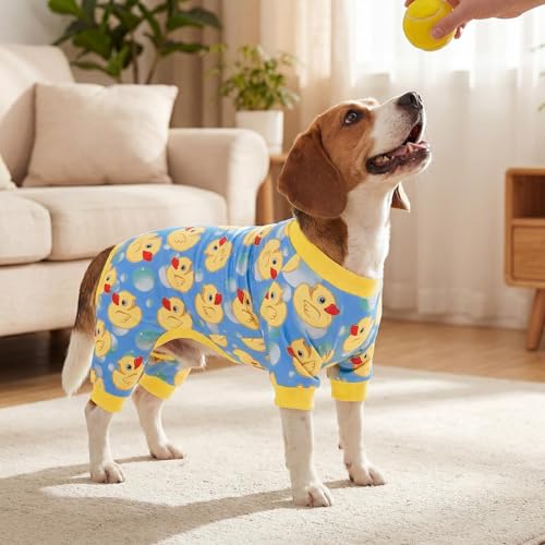 Pyjama pour chiens et chats XPUDAC combinaison extensible taille XL - 4
