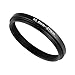 WIIYE 40.5mm to 37mm Step-Down Ring Filter Adapter, 40.5mm to 37mm Step-Down Ring Adapter,for All Brands UV ND CPL Metal Step-Down Rings Adapter Filter (40.5mm to 37mm)