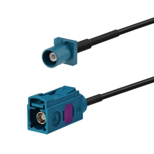 Vehicle Fakra Z Female to Male RG174 Antenna Adapter Pigtail Cable 5m