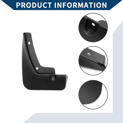 Image of Mud Flaps Splash Guards W /Mount Accessories for Hyundai Lafesta 2018-2020 Front and Rear Mud Guards 1 Set