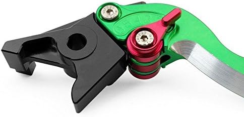 Miniatura 4 de Niree Palanca de embrague de freno para Yamaha XJ6 DIVERSION 2009-2015 XSR 700 ABS 2016 XSR 900 ABS 2016 XV 950 Racer 2016 negro, Verde