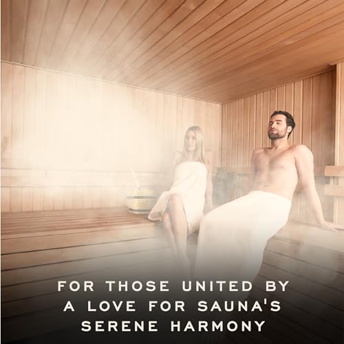 Pure Sauna Unique Wooden Sauna Water Bucket and Ladle Set - Improved Ergonomic Handle - Cedar Wood Sauna Water Bucket, Titanium & Recycled Plastic with 4L Capacity - Premium Sauna Accessories - Image 4