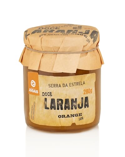 Mermelada Artesana de Naranja Quinta de Jugais 280g - Mermelada de Naranja Natural, Sin Conservantes, Sabor Auténtico - Perfecta para Desayunos y Postres