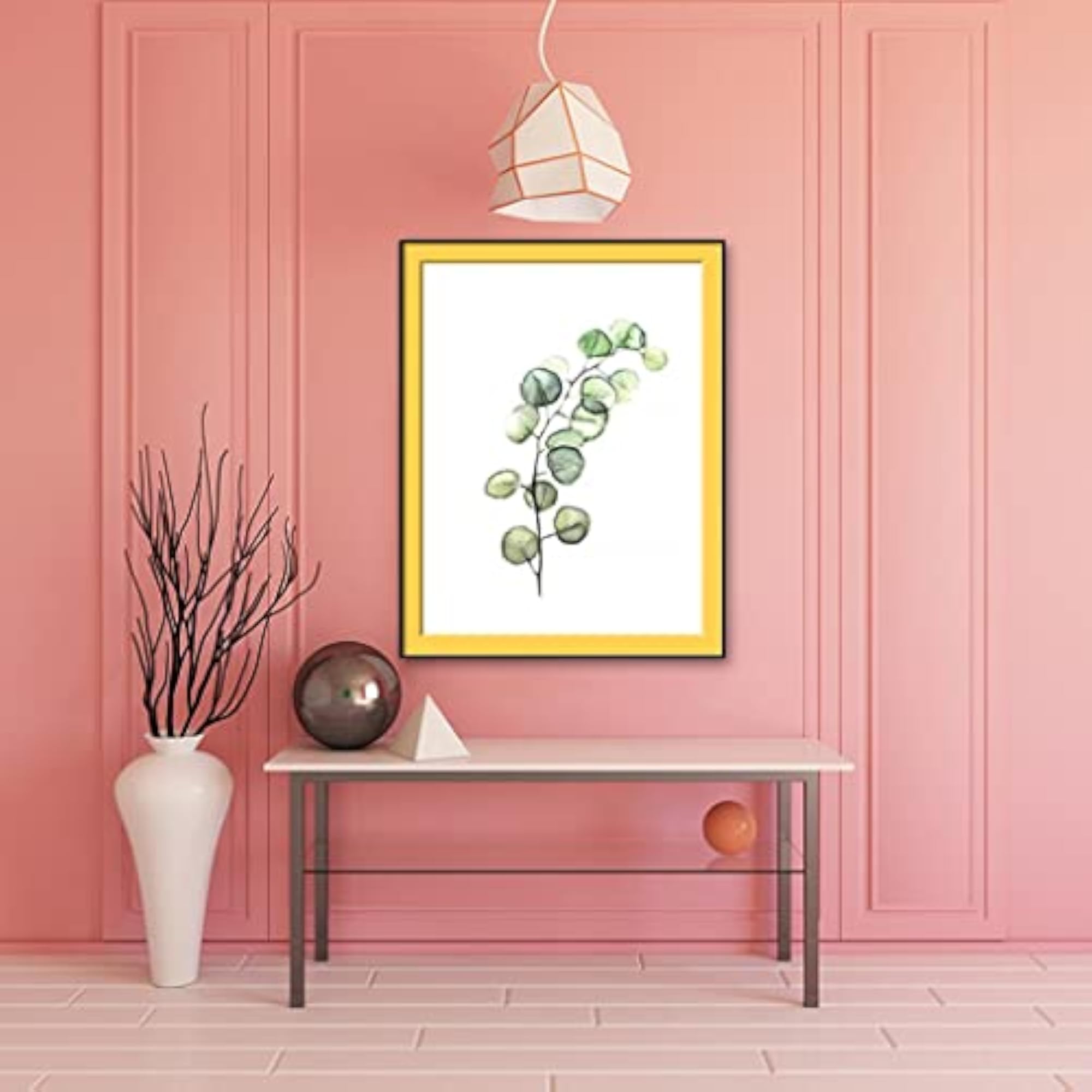 Canvas Print Painting Green Plants, Home Decorative Wall Art
