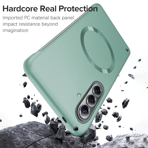 Coque Samsung S26 Plus légère verte pour une utilisation quotidienne sans encombre