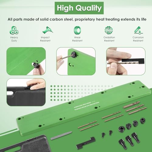 image for Yoursme 71500 Exhaust Manifold Bolt Stud Drill Template Removal Tool S
