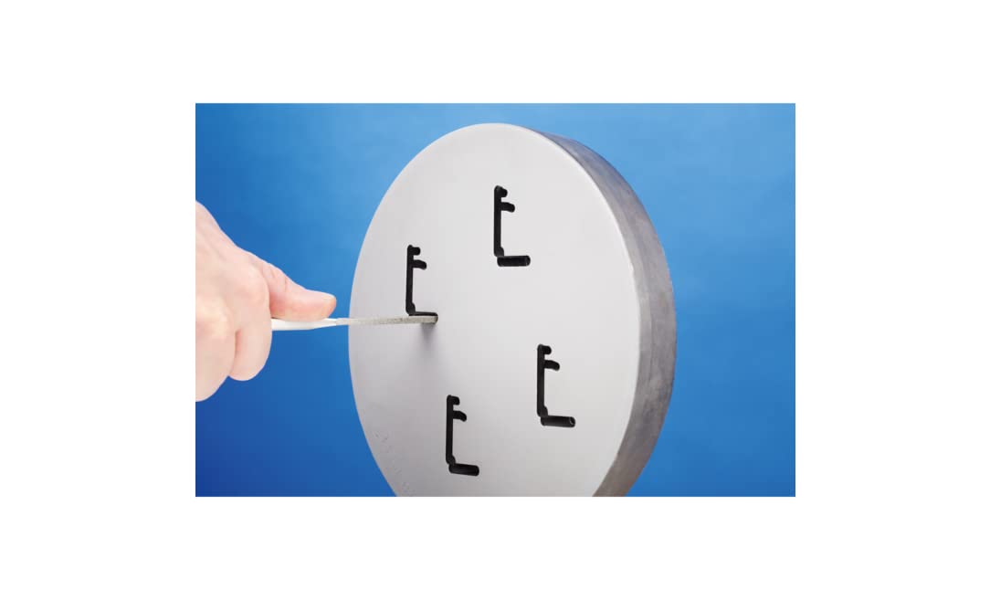 PFERD Diamond Mobile Phone File Set, 5 Pieces, Grain Size D 126, 215 Mm, In Shatterproof Plastic Box, 15826272 - For Universal Use In Tool Making