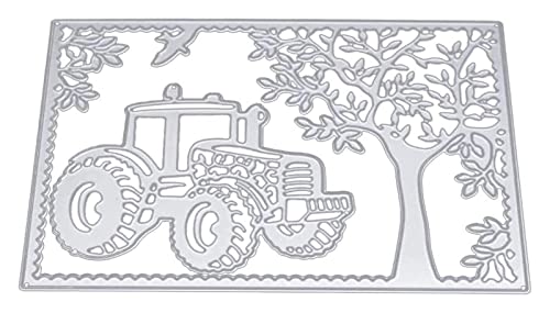 KUKUUU Troqueles de corte para álbumes de recortes, troqueles de corte de acero al carbono para álbumes de recortes, álbumes de fotos, tarjetas de papel en relieve