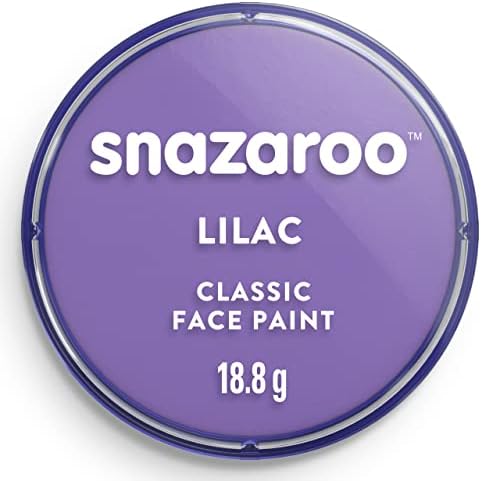 Snazaroo Classic Face and Body Paint, Royal Blue, 18.8g Professional Water Based, Single Cake Makeup Supplies for Adults, Kids and Special FX