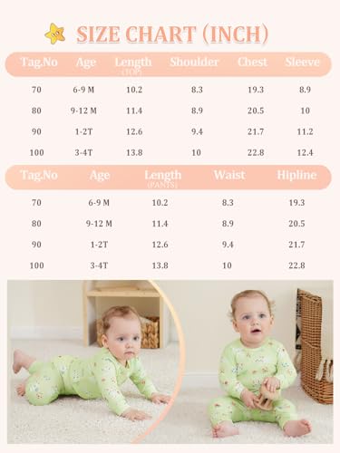 Haloumoning Newborn Baby Girl Cute Outfits Printed Sweatsuit Long Sleeve Crewneck Clothes Set