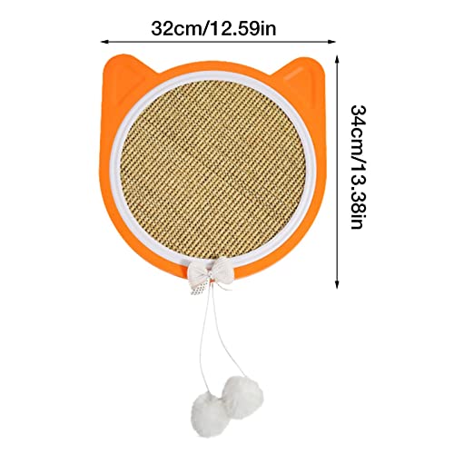 Almofadas de arranhão para gato, tapete de polimento com garras de gatinha com ventosas traseiras, p