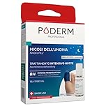 PODERM – MICOSI UNGHIE PIEDE TRATTAMENTO INTENSIVO NOTTE 2 in 1 – Elimina la micosi e rinnova l'unghia durante il sonno | VEGAN | Trattamento professionale piedi/mani | Facile e rapido | SWISS MADE