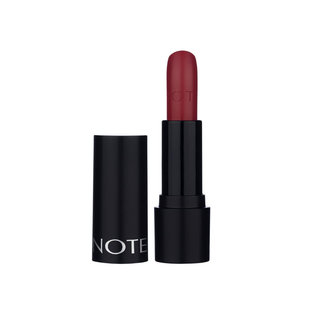 Note Cosmetics | Rich Nourishing Lipstick With Bright Finish | Lip Makeup, Feminine Colors Beauty, Women's Makeup Make Up (11 VIBRANT PINK)