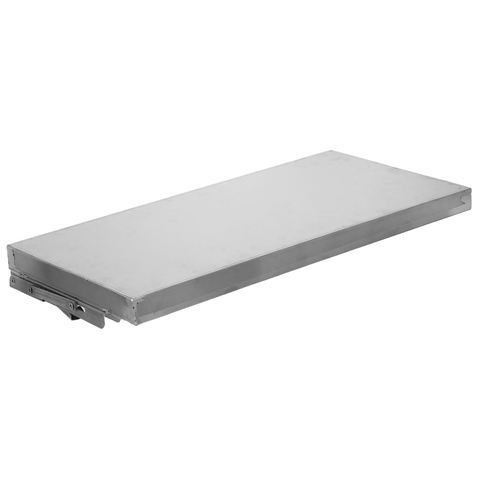 Mensola pieghevole da parete in acciaio – Scaffale salvaspazio in metallo Sto Rack 50 x 24 cm – Versatile nizer da parete per bagno, cucina, cucina e decorazione della casa