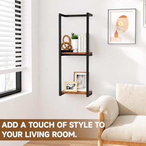 GOTFLYO 2 Pack Towel Racks for Bathroom, 2 Tier Wall-Mounted Towel Rack, Home Decor Shelf, Space-Saving Organizer Rack for Household, Bathroom, and Bedroom by GOTFLYO - Used condition - Image 5