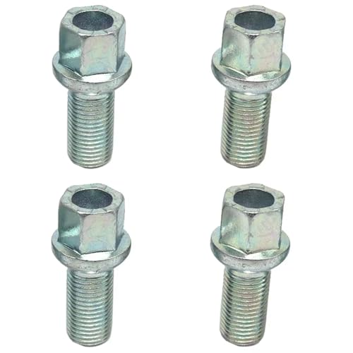 �����ԗp�z�C�[���{���g���i �Ԃ̃z�C�[���^�C���{���g�l�W�����p�A�N�Z�T���[ Compatible With A1 8X 2010-2015 For A2 8Z 2000-2005 For A3 8L 8P 8V 1996-2017(4pcs)