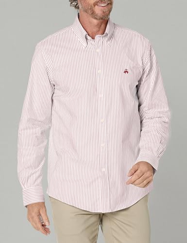 Image of Brooks Brothers Men's Non-Iron Long Sleeve Button Down Sport Shirt