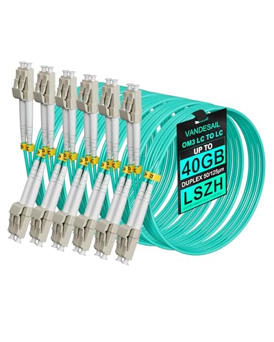 Câble fibre optique multimode LC-LC pour supprimer les ralentissements réseau 10G 1m
