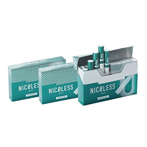 Amazon | 【セット】 NICOLESS ニコレス ミント 3箱 (1箱 20本入り