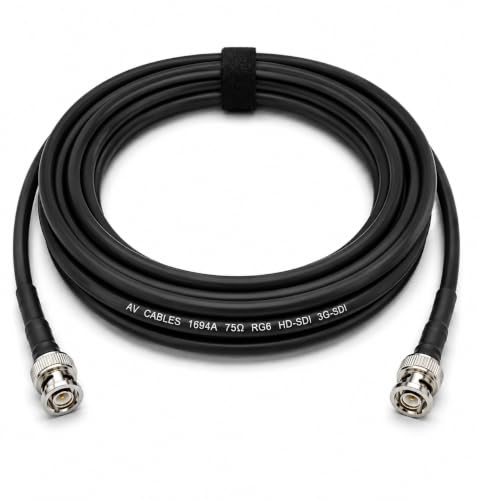 Belden 1694A 3G/6G HD-SDI RG6 BNC Video Cables – Custom Cable Connection