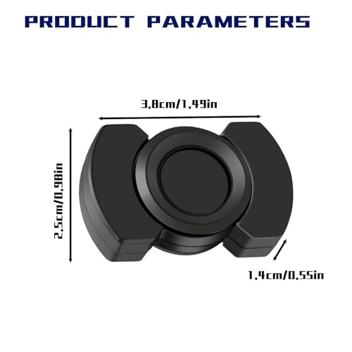 Image of Fidget Slider for Stress Relief, for Focus Enhancement and Relaxation Black Stress Relief Toys Adults with Smooth Quiet Operation Ideal