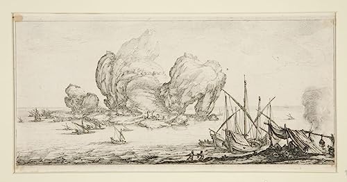 Toile Jacques Callot The Big Rock déco salon grand format 58x90