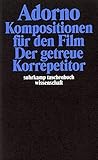  Gesammelte Schriften in 20 Bänden: Band 15: Komposition für den Film. Der getreue Korrepetitor (suhrkamp taschenbuch wissenschaft)