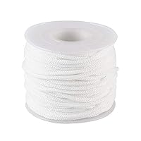 Weddecor Nastro Elastico TPU Trasparente Per Cucito 6mm X 25 Metri - Morbido E Versatile Per Abbigliamento, Costumi, Lingerie - Bianco - 3
