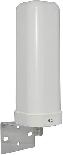 Chaowei Antena celular LTE omnidireccional de alta ganancia de 9 dBi de banda ancha para postes de exterioresmontaje en pared 5G 4G antenas WiFi