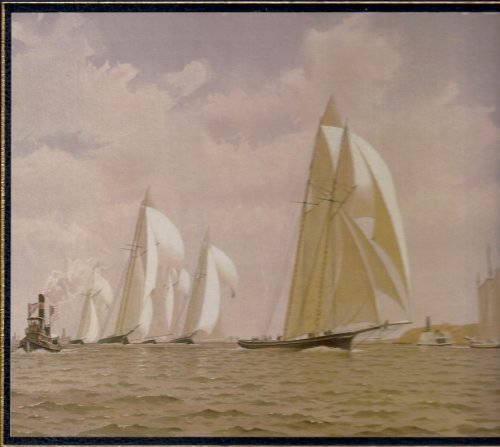 The Racing Yachts - The Seafarers B001K7DI1A Book Cover