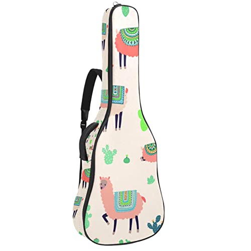 Hondank Housse imperméable pour guitare acoustique avec double bandoulière et poche Motif feuilles Vert, Multicolore 05… - Les Beatles, Paul McCartney, John Lennon, RIngo Starr, George Harrison Hondank Housse imperméable pour guitare acoustique avec double bandoulière et poche Motif feuilles Vert, Multicolore 05…