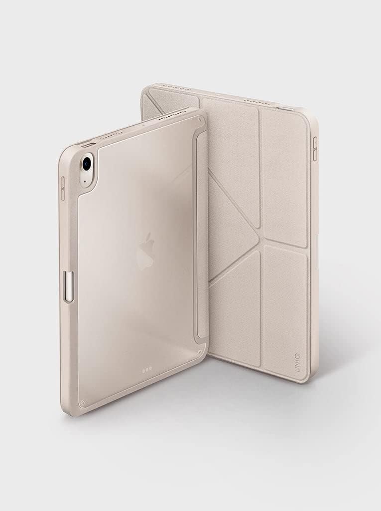UNIQUNIQ MOVEN ANTIMICROBIAL CASE FOR IPAD AIR 10.9 (2022/20) - BEIGE IVORY