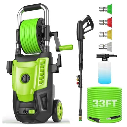 High Power 4800PSI Pressure Washer for Home Use