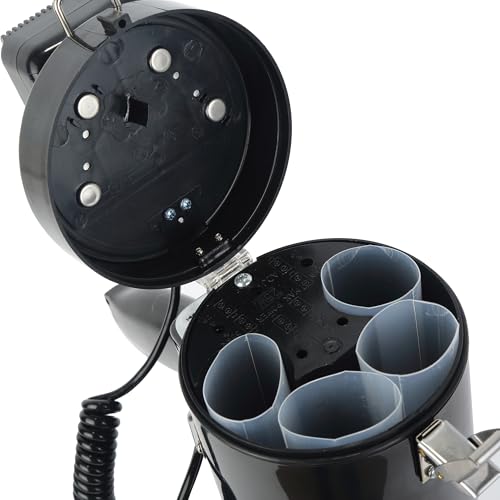 B S 50W Megaphone with Siren,Recording,SD Card,AUX Input for for Crowd Management,Emergencies,Black by B S - Image 9