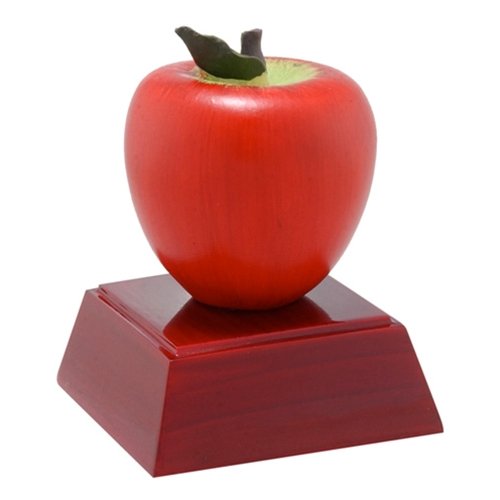 Apple Trophy With 3 Lines Of Custom Text #TOP13