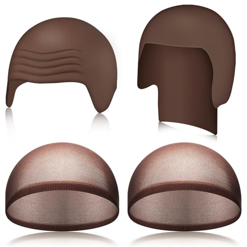 WILLBOND Halloween Bald Caps