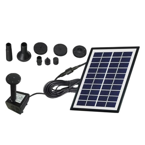 Happyyami ソーラー噴水ポンプ 自動運転省エネ 浮遊式噴水 ガーデン池用酸素供給 水循環装置 鳥の水浴びや小型魚池に適応