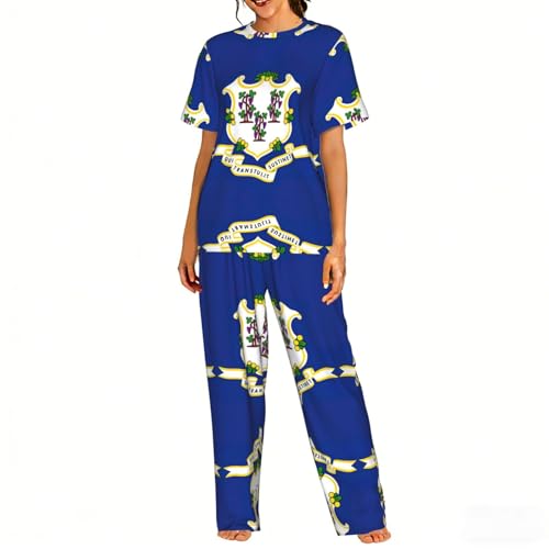 Pyjama Connecticut femme doux et confortable pour nuit et détente cocooning