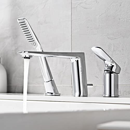 Mitigeur de Bain et Douchette Laiton LWX pour Remplissage Rapide - 3
