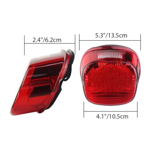Luz trasera Harley Heritage Softail Injected 2006 soluciona fallos piloto 5