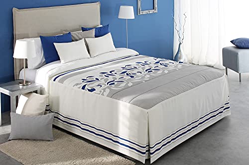 Reig Martí Colcha EDREDÓN Azul Cama 150 cm VASSILE