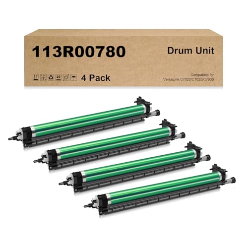 Tambour C7020 compatible Xerox VersaLink C7025 C7030 - Lot de 4 unités haute capacité 113R00780