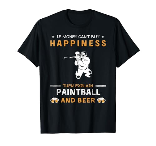 T-shirt amusant pour amateurs de paintball T-Shirt