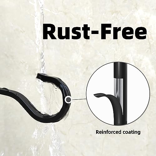 Heavy Duty 14.5cm Black Hanging Basket Brackets - 2 Pack 5 Heavy Duty 14.5cm Black Hanging Basket Brackets - 2 Pack - Image 5