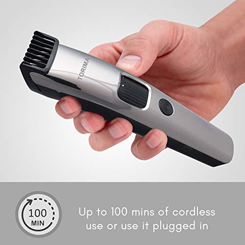 Image of Torima trimmer men PR-2632 beard trimmer for men the ultimate trimmer for man with type C fast charging 100 Min Run Time with 20 settings mens trimmer, Corded Electric