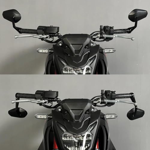 Retrovisores moto CB 650F antirreflejos visión amplia 5
