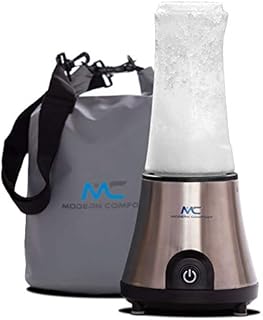 BlenderX CORDLESS 24V PORTABLE BLENDER | AS POWERFUL AS MANY PLUG-INS | BACKYARD CAMPING BEACH OUTDOORS TAILGATE TRAVEL HOME PERSONAL | Smoothies Shakes Margaritas 20oz | Crush ice cubes, frozen fruit, nuts