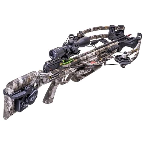 TenPoint Titan 400 Compact Profile Crossbow with T5 Trigger, Bow Hook, ACUdraw Silent, and Pro-View 400 Scope for Down-Range Accuracy (Vektra) Cover